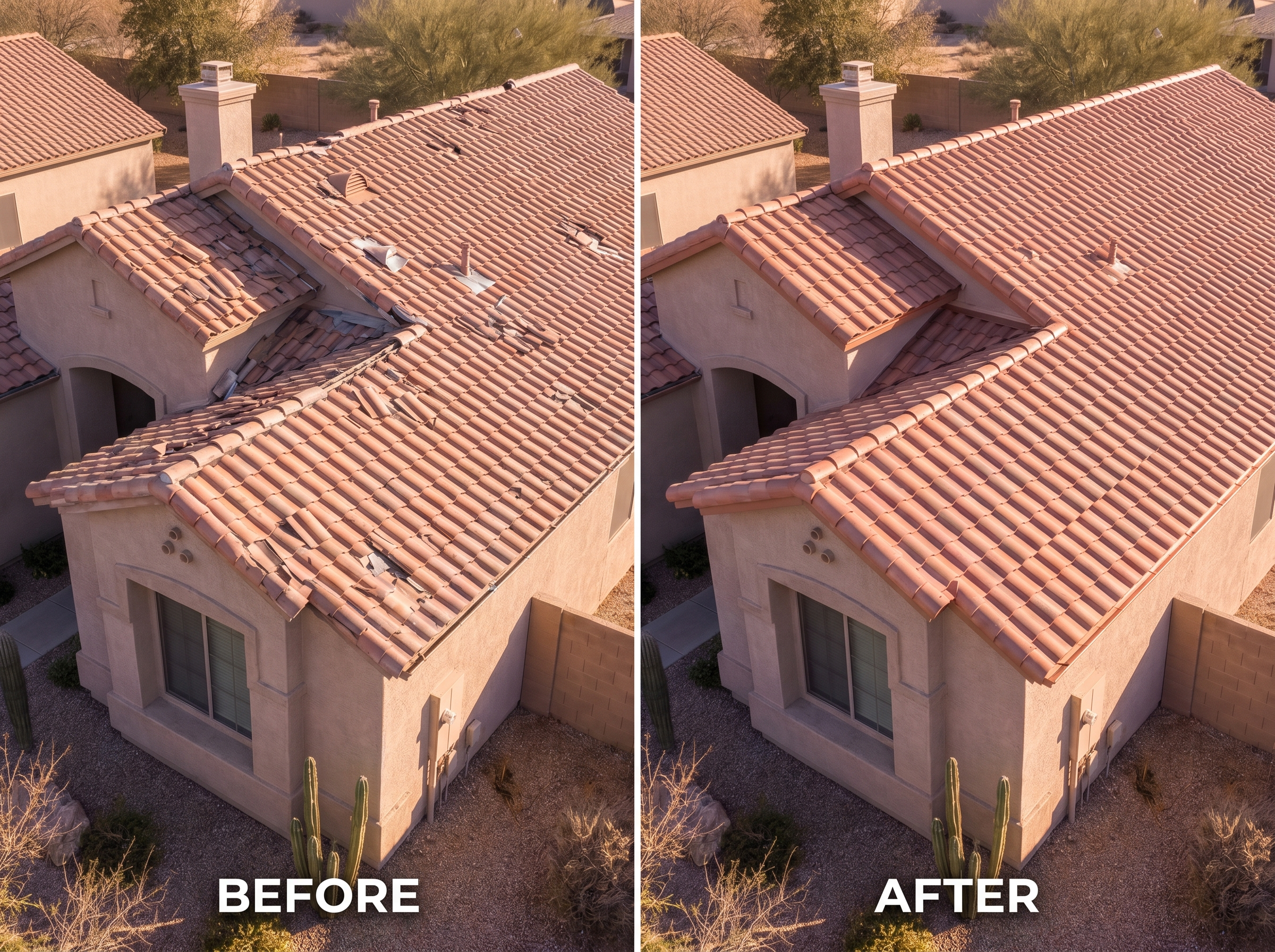 Hail damage documentation