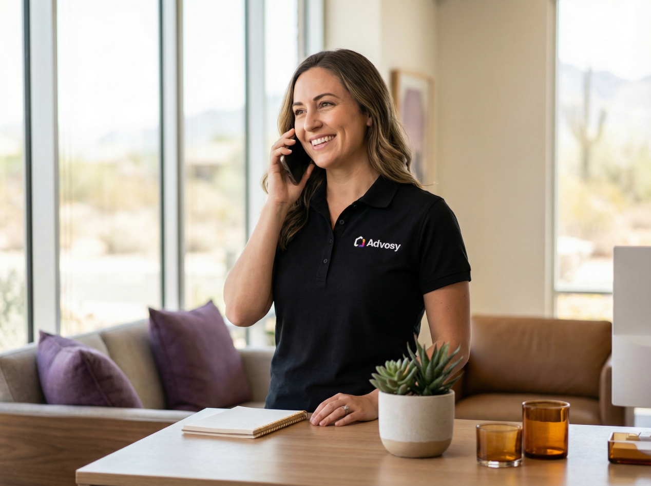 Advosy Construction inspector with homeowner
