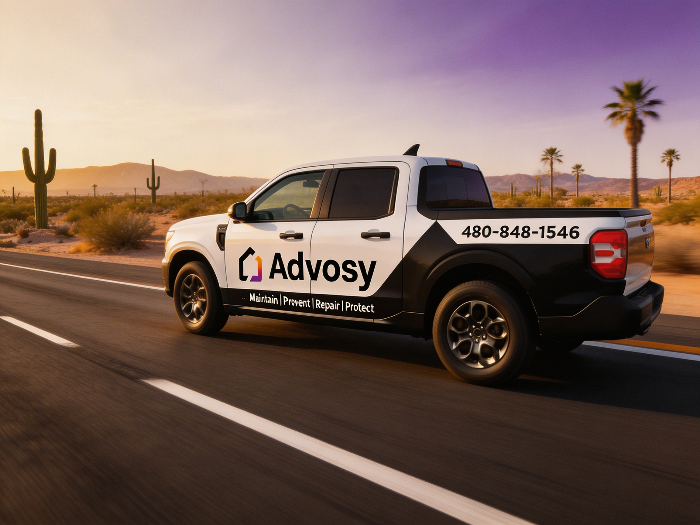 Advosy Construction service area map
