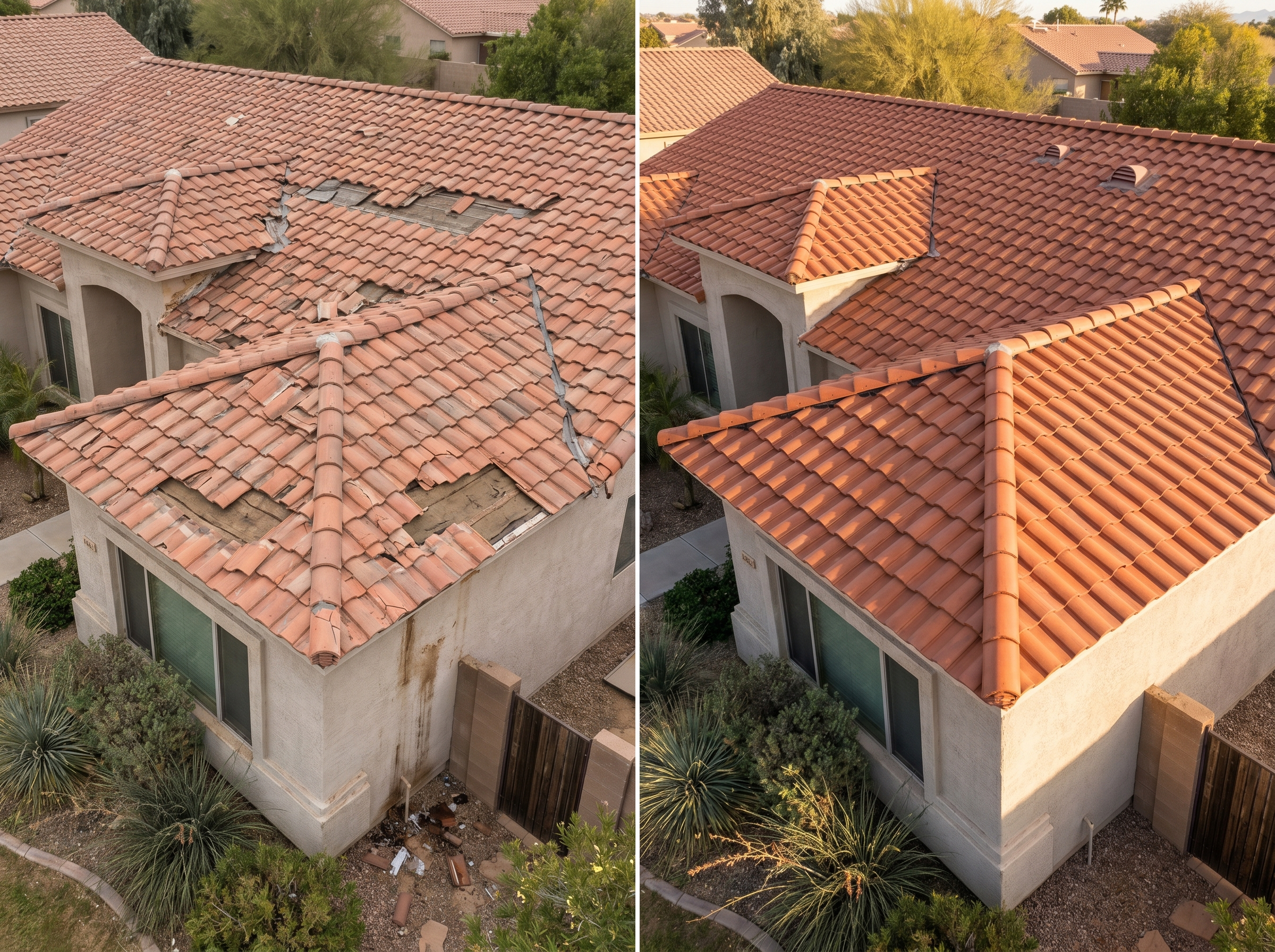 Tile replacement project